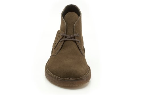 Image of Clarks Originals Desert Boot Men's Boots, Green, 6 US