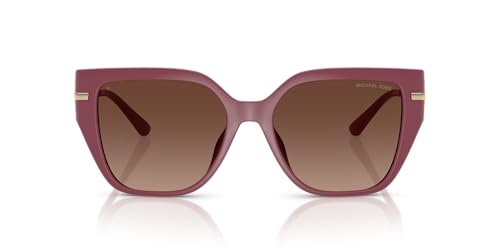 Michael Kors MK2231U St. Barths Universal Fit Sunglasses, Mulberry/Brown Gradient Polarized, 54 mm