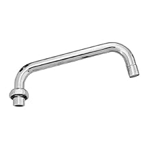 T&S Brass 5SP-08 Nozzle, Swing, 8" Length, 3/4-27UN Laminar Outlet