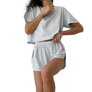 Sereluxe Zestaw Piżam Damskich Szary S