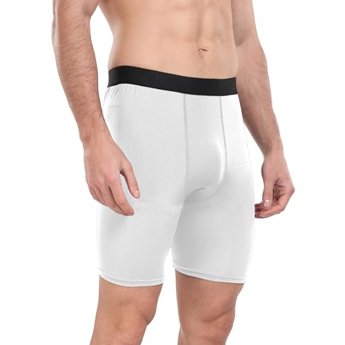HovSiyla 1 Pack Compression Shorts Men Sports Athletic Workout Running