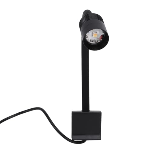 Oreilet Faretto per Acquario, Faretto per Pesci LED con Clip USB, Illuminazione a 3 Colori Impermeabile IP65 Regolabile per Acquari con Pesci Piantati