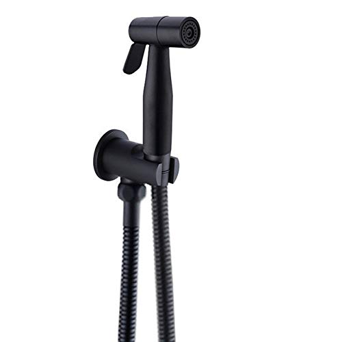 Bidet Nero Wc Bidet Portatile Spray Ottone Hot & Colde Bidet Rubinetto Doccia Sprayer Hold Hose Tipo 1
