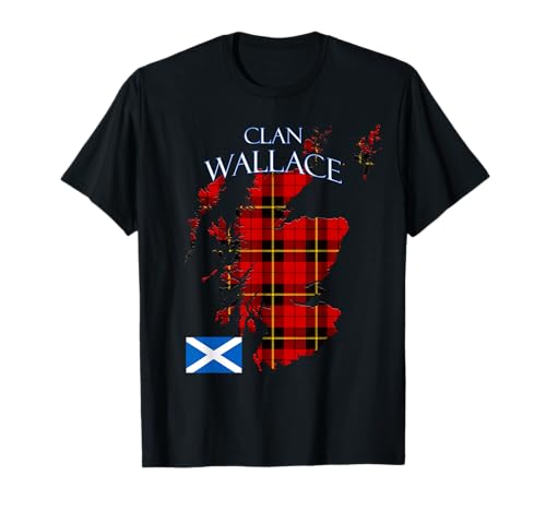 Wallace Scottish Clan Tartan Scotland T-Shirt
