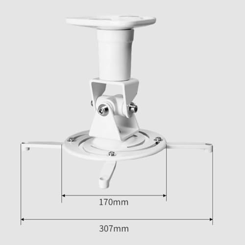 Support de projecteur rotatif en alliage d'aluminium noir de taille B - 3