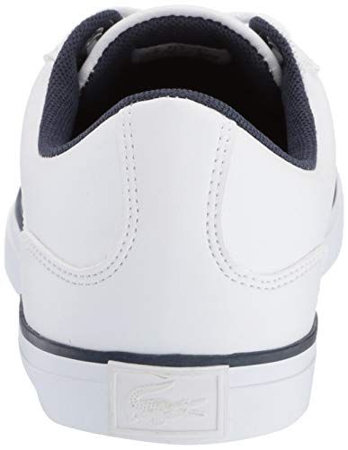 Lacoste Kids Lerond Sneaker, White Navy, 3 Medium Us Big Kid #TOP2