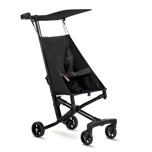 Opaeroo Lightweight folding pushchair Stroller for children aged 0-6 years, baby's gift, 3.8 kg The perfect companion for traveling with baby, baby stroller, outdoor 8 colors black