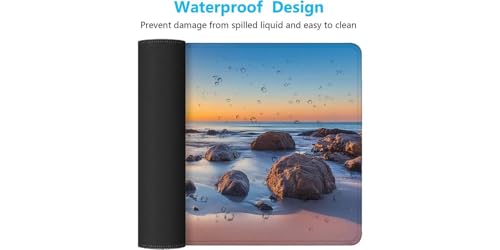 Tapis de souris XXL antidérapant pour protéger votre bureau - 7