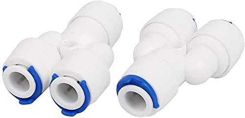 Puri ProUnder Sink Reverse Osmosis Water Filter RO Water Purifier Spare Parts Accessories (Y Tee 1/4")