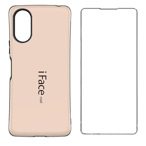 iFace mall Xperia 10 VI 用 ケース & 強化ガラスフィルムセット 2点 SO-52E SOG14 A402SO XQ-ES44 カバー 軽量 薄型 ワイヤレス充電 アイフェイス モール エクスペリア 10VI 耐衝撃 TPU 2重構