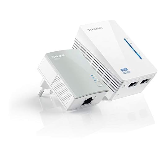 TP-LINK TL-WPA4220KIT Ethernet LAN Wi-Fi White 2pc(s) - TP-LINK TL-WPA4220KIT, IEEE 802.11b,IEEE 802.11g,IEEE 802.11n,IEEE 802.3,IEEE 802.3u, Fast Ethernet, 10,100 Mbit/s, IEEE 802.11n, IEEE 802.11b,
