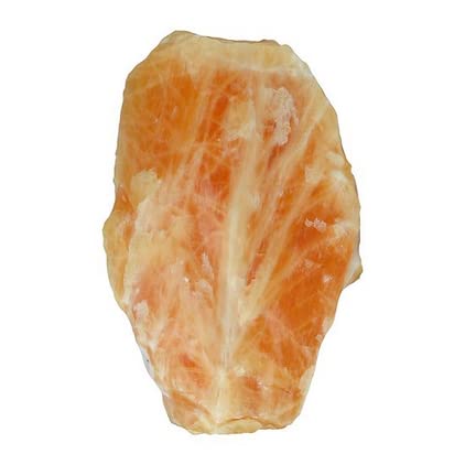 Calcite giallo-arancia, pietra naturale grezza per...