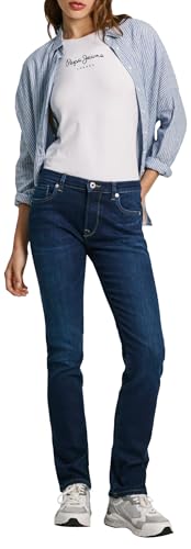 Pepe Jeans Slim Jeans MW Pl204589 cu1 /30 Femme