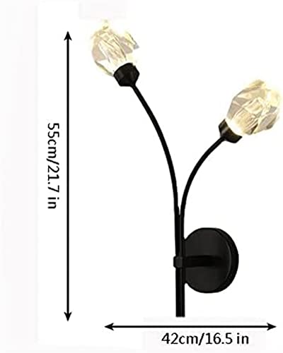 Applique murale double tête luminaire moderne pour chambre et salon - 5