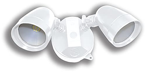 Sigma Engineered Solutions 16754WH Outdoor 2000 Lumens LED Weatherproof Floodlight Kit, White