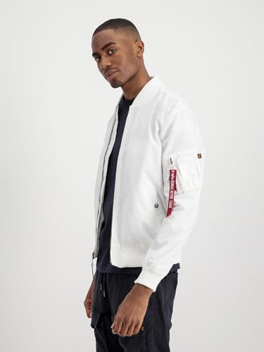 Alpha Industries Herren MA-1 TT, White, XS – Ansicht 3