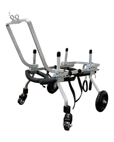 Chariot médical pour petit chien et chat paralysé avec poignée - 4