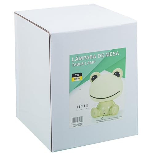 Lampe LED de table grenouille USB veilleuse bureau 20x17x25cm - 7