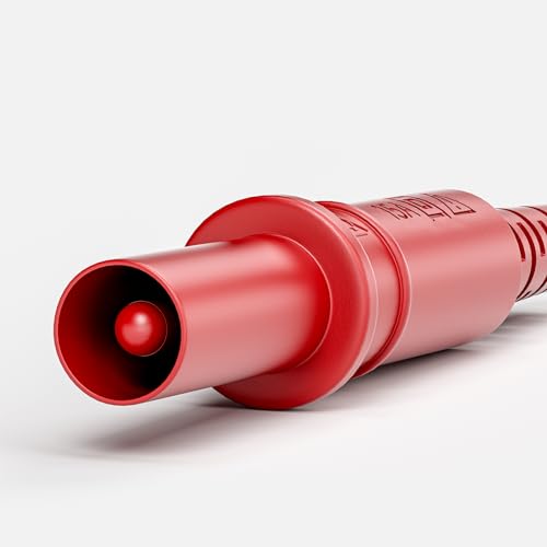 Cleqee 2PCS Safety Banana Plugs to Solar Connectors Silicone Test Leads Red Black 3.3ft Solar Test Cables Wires 1000V/15A for Photovoltaic Solar Panel System - Image 2