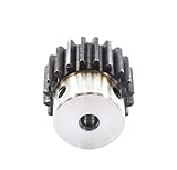LYMFE Industrial helical Gear 1pcs Spur Gear Pinion Mod 2 20T 25T Right Teeth Steel Positive Gear CNC Gear Rack Transmission Motor Gears (Size : 25T 14mm keaway5)