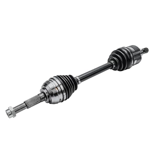 Image of Detroit Axle - 4WD Front CV Axles for Chevrolet Trailblazer EXT GMC Envoy XL Buick Rainier Saab 9-7x Bravada, CV Axle Shafts Assembly Replacement