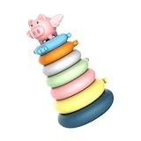 Blocs empilables intéressants - cet ensemble de jouets bénéficie d'une forte durabilité, pas facile à casser et à déformer, jouets de bain pour enfants
