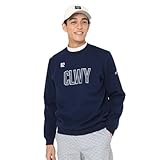 [キャロウェイ] スウェット エニタイムスエット レトロ感のあるカレッジ風ロゴ カノコダブルニット クルーネック ゴルフ C25217103 メンズ