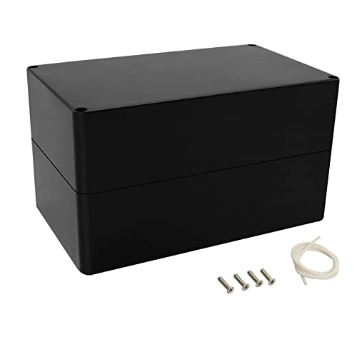 Boîte de jonction étanche IP65 LeMotech boîtier dérivation ABS noir extérieur