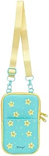 Mr. Wonderful - Borsa per cellulare da donna di Crossbody, borsa per telefono cellulare in poliuretano, piccola, piccola borsa a tracolla con scomparti per carte e cerniera, motivo stelle