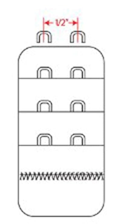 Jurel Bra Hook Extender-2 Hook - 3 Eye Save Your Bra Increase Band Length-Bra Extensions-Bra Extender Hook-Bra Hooks for Women-Bra Hook and Eye-Bra Hook Extender combo - Image 6