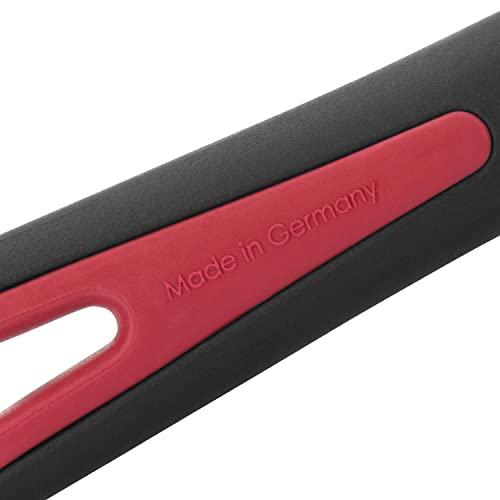 Foto von Westmark Pfannenwender, Hochhitzebeständig bis 270 °C/ 518 °F, Breite Auflagefläche und speziell abgeflachte Kante, Kunststoff, Gallant, Schwarz/Rot, 29372275