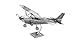 HQ Windspiration MMS045 Metal Earth, Cessna 172 Skyhawk, Konstruktionsspielzeug lasergeschnittener 3D-Konstruktionsbausatz, 1 Metallplatinen, ab 14 Jahren