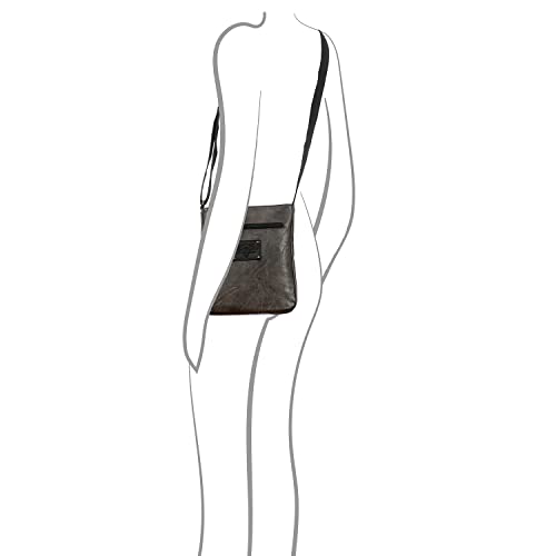 Bolso de hombre Avirex BFL 21 gris: ligereza y comodidad en una bandolera pequeña 4