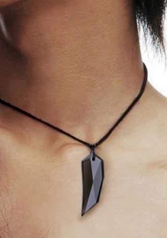 Amazon.co.jp: エルフィン 黒曜石 天然石 ネックレス ペンダント