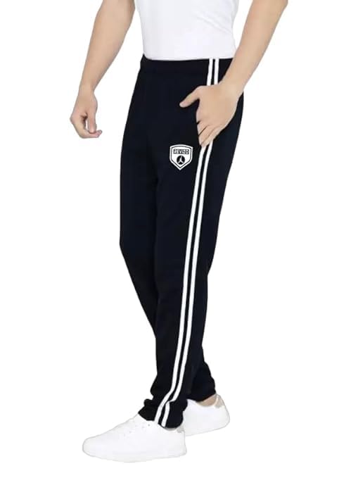 revizo Men's Regular Fit Active Runing Cotton Jogging Trackpants Pack of 1-picture-20