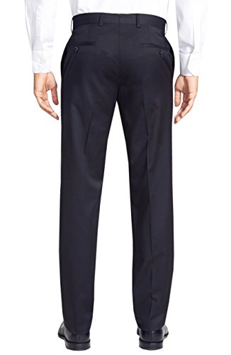 DTI GV Executive Italian Men's Flat Front Wool Dress Pant Comfort Modern Fit2