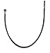Loos CT-G64NAGF-0600 Cable Assembly, Galvanized, 3/16", Nylon Coated, Single Shank Ball and Threaded Stud (5/16)-24, 5