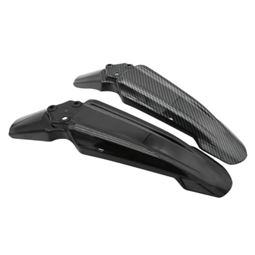 Garde-boue moto électrique avant plastique noir compatible Light Bee X S et DNM