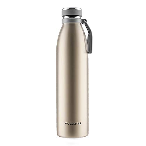 Gourde isotherme inox bouteille eau étanche anti fuite 750ml pour le sport