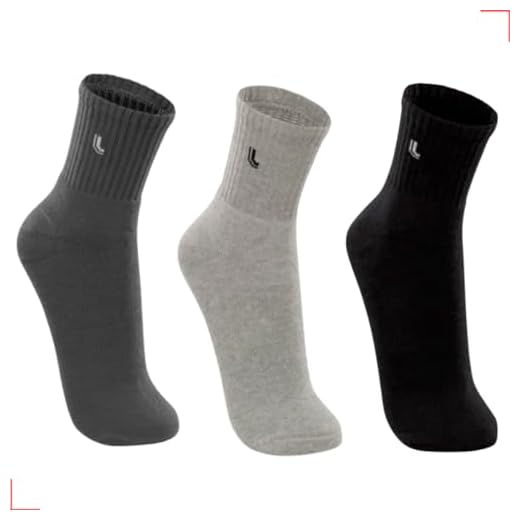 Kit 3 pares Meia Cano Médio, Básica, Lupo, adulto-unissex, Cinza/Cinza Escuro/Preta, 37 a 40, M