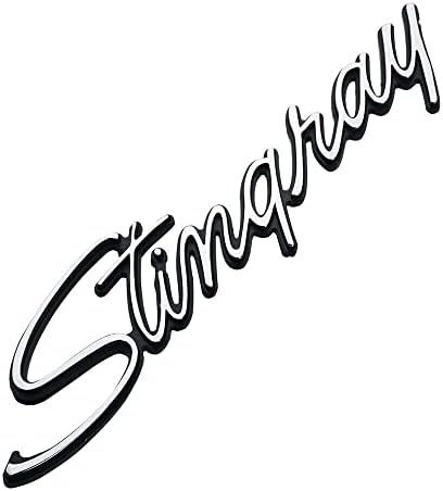 NOT CHINA PLASTIC! Chrome Side Fender Stingray Emblems 1969-1976 - Foto 3