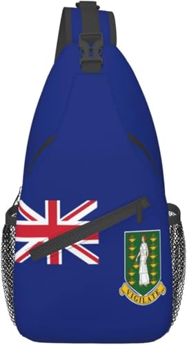 Mochila tipo bandolera negra unisex para senderismo