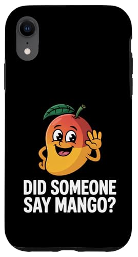 Did Someone Say Mango? �t���[�c�D�� �j�� ���� �j�̎q ���̎q �X�}�z�P�[�X iPhone XR �p