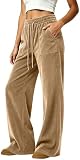 Generic Wide Leg Pants A001-khaki – product photo 2 of 5