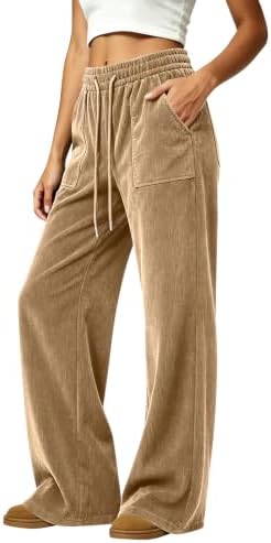 Generic Wide Leg Pants A001-khaki – product photo 2 of 5