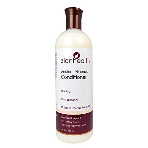 Après-shampooing aux minéraux d'argile Zion Health Adama pour réparer les cheveux secs