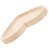Plateau de table pour la saint-valentin – facile à nettoyer, lavable à l'eau, idéal pour les amuse-gueules ou les tasses à thé, pour une table bien rangée ; assiettes en forme de cœur