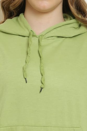 Image of CANIDAE Women's Sweatshirt & Hoodies, Fleece Material Full Sleeves, Women Winter Wear, Hooded Neck Regular Fit Long Sleeve Womens Sweatshirt || Small to 12XL || Plus Sizes ||