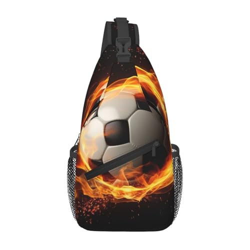 Mochila cruzada tipo bolso para hombre y mujer, negra miniatura 1