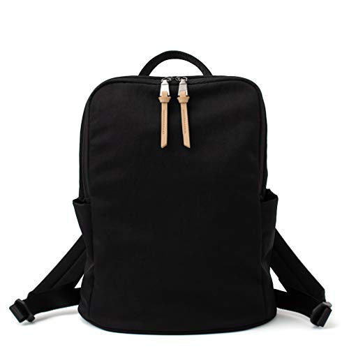 Gratante] Nylon Multifunctional Backpack Women's Commuting Backpack abb-g0007 (black)